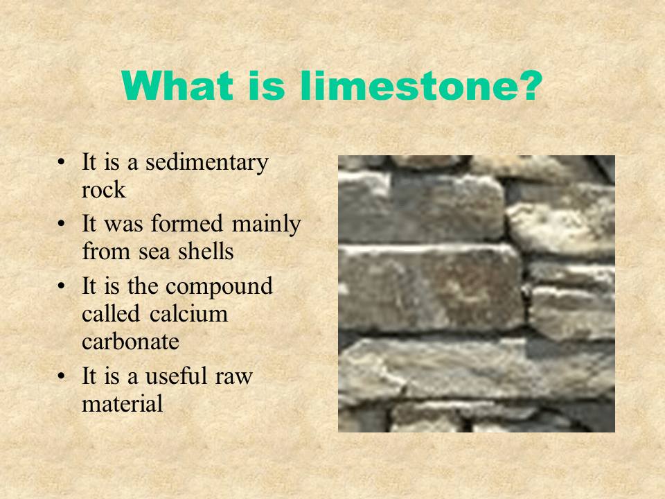 Limestone Presentation Chemistry