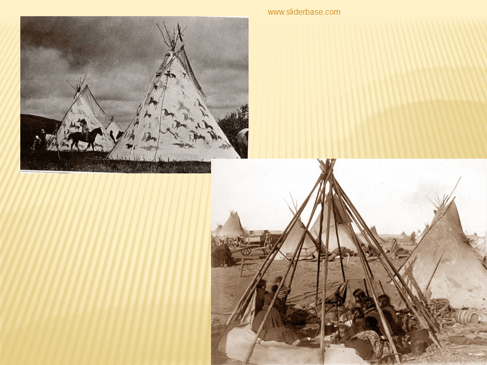 Four of the largest Indian Reservations are located in the Great Plains today. (South Dakota and