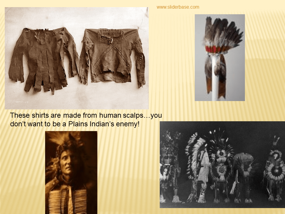 Four of the largest Indian Reservations are located in the Great Plains today. (South Dakota and