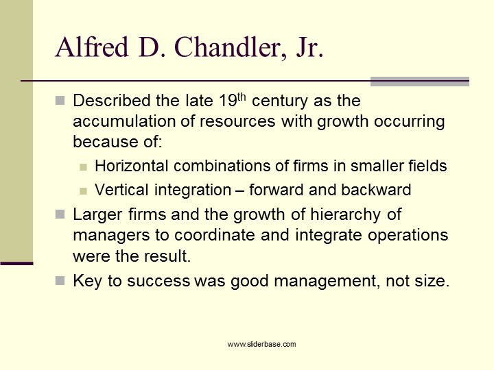Alfred D. Chandler, Jr.