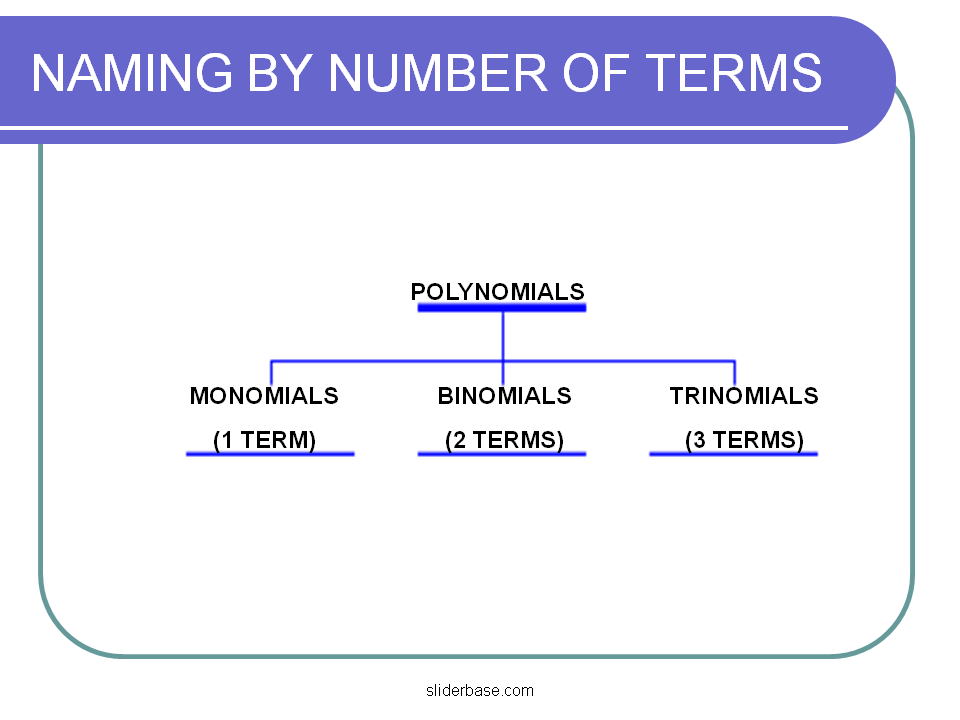Classifying Polynomials Presentation Mathematics