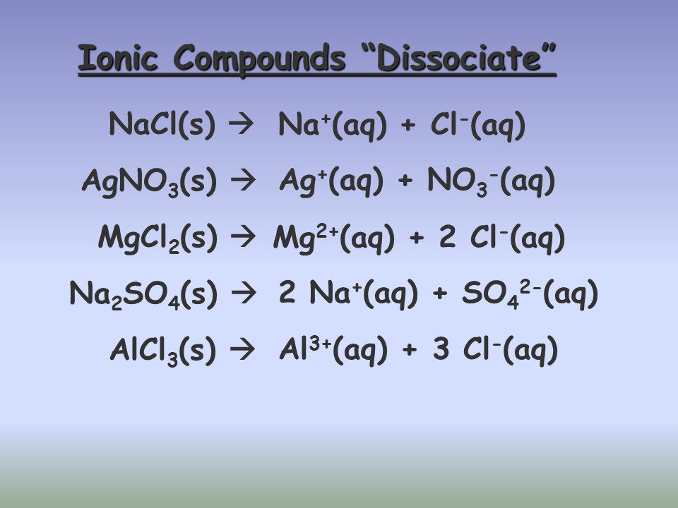 Answers to Electrolytes
