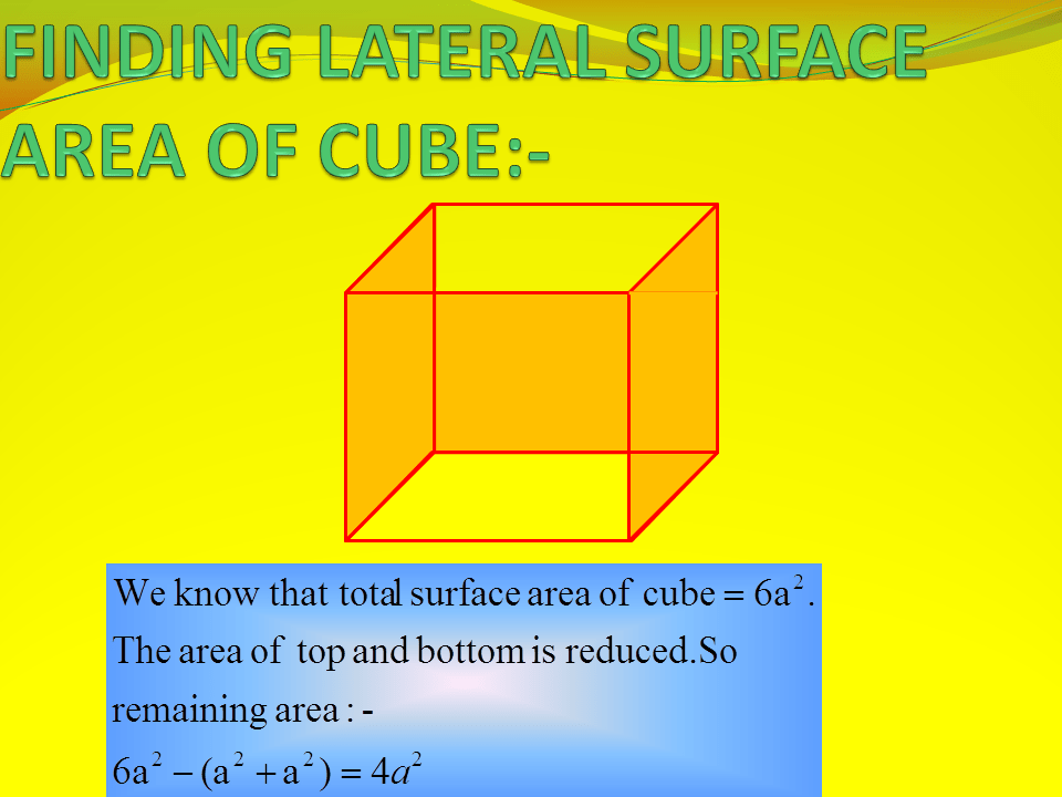 Surface Area and Volume Presentation Mathematics