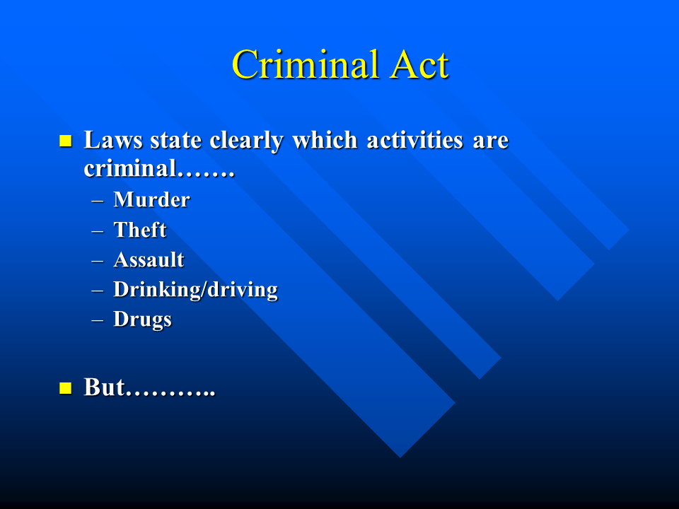 Crime and Deviance Presentation Sociology