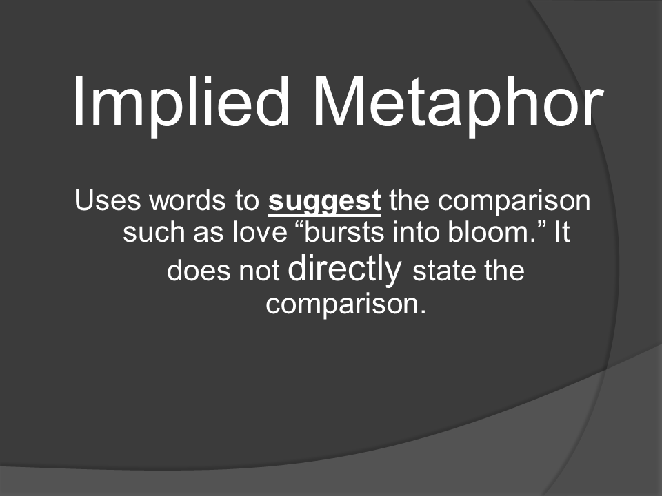 Poetry Terms Presentation English Literature