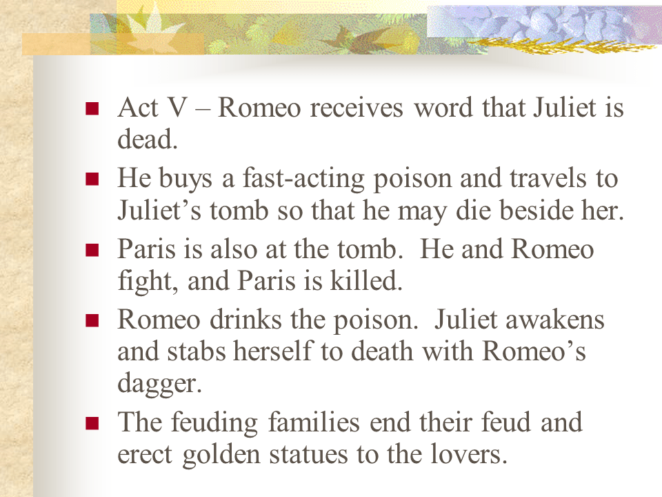 Use of antithesis in romeo and juliet