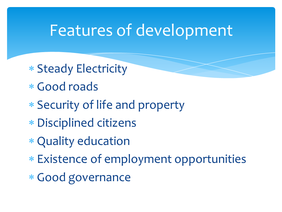 Development Presentation Geography