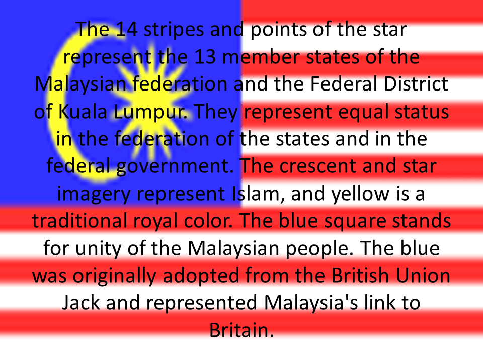 Malaysia Flag Map and Meaning Mappr