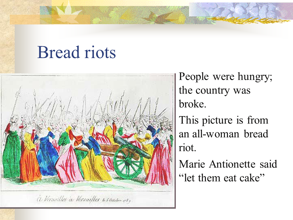 French Revolution Presentation History