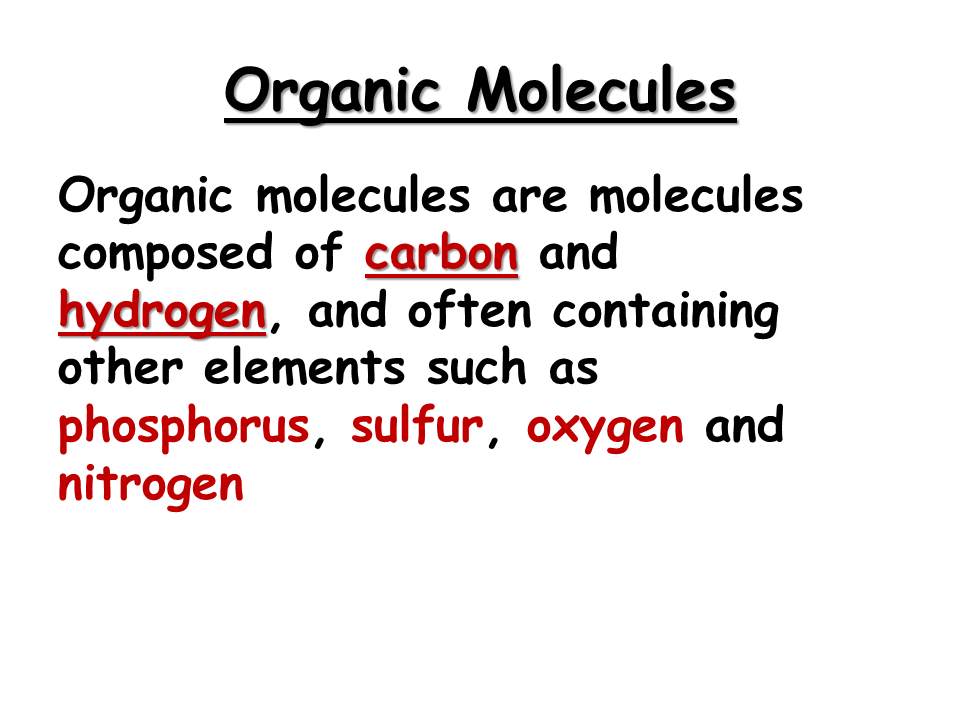 Biochemistry. The Chemistry of Life Presentation Biology