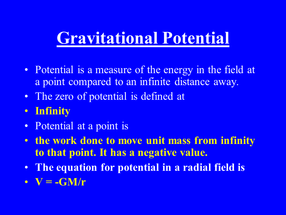 Gravitational field