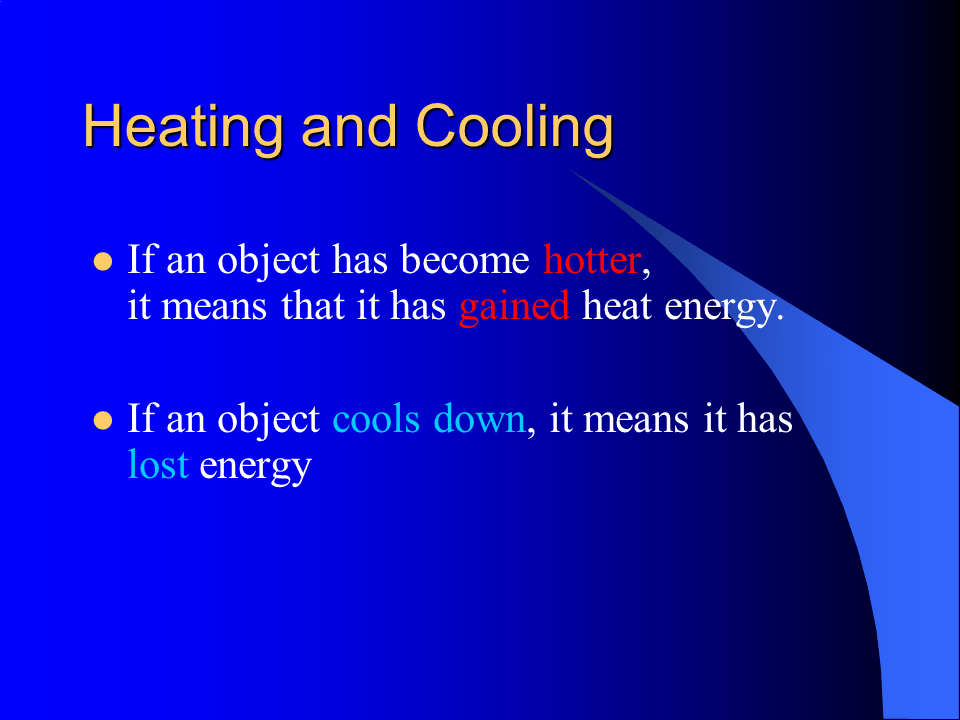 Heat Energy Presentation Physics