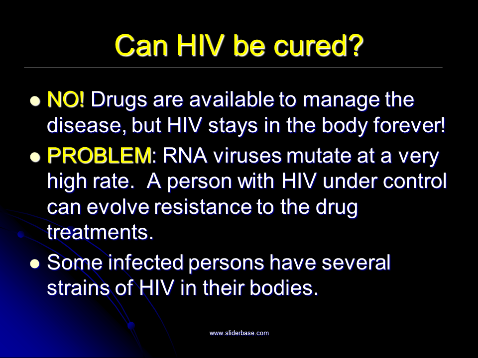Human Imunnodeficiency Virus Presentation Health and Disease