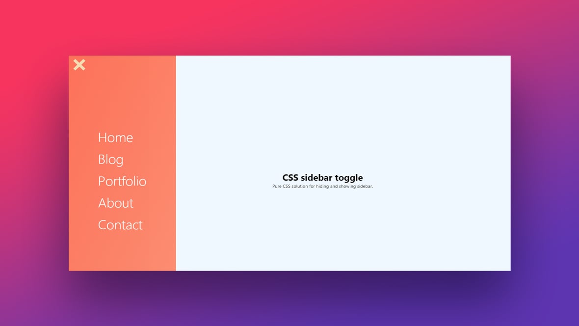 How To Make A Slide Out Table In Html Css