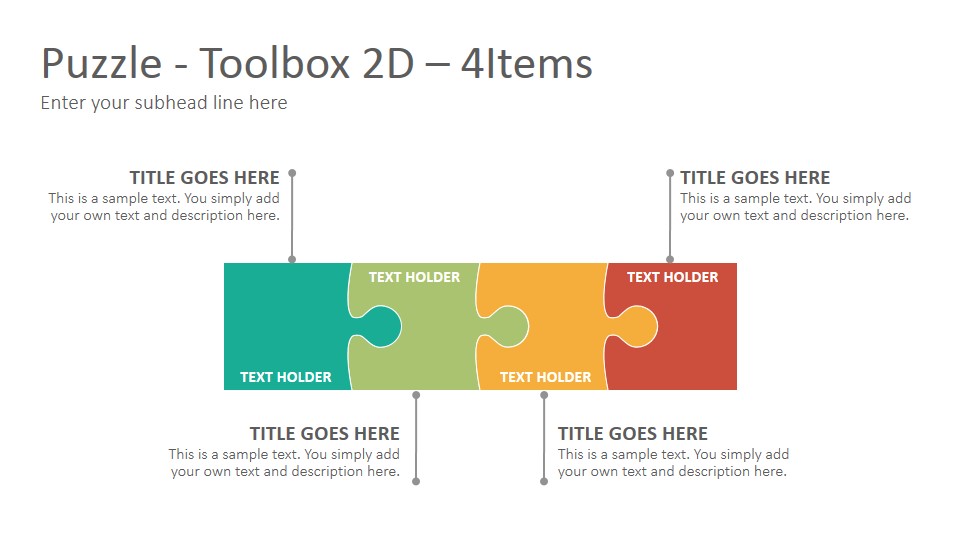 2D Puzzle Toolbox Google Slides Presentation Template SlideSalad