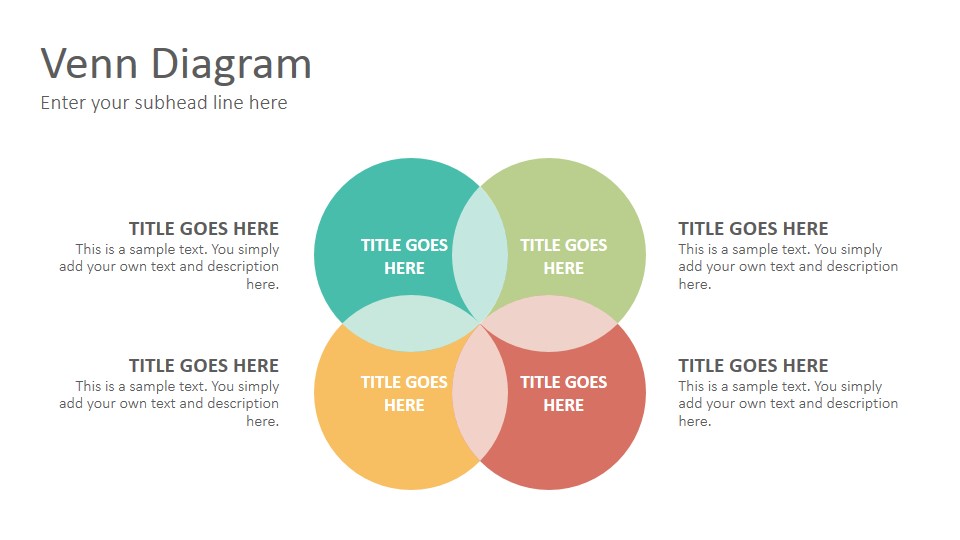 Venn Diagrams Google Slides Presentation Template - SlideSalad