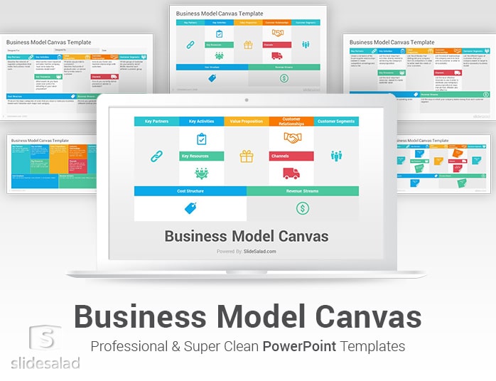 Business Model Canvas PowerPoint Template SlideSalad Business Model Canvas PowerPoint Template SlideSalad