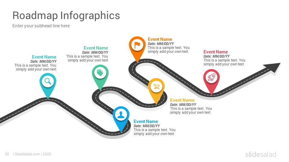 Best Roadmap Infographics PowerPoint Template Designs SlideSalad Best Roadmap Infographics PowerPoint Template Designs SlideSalad