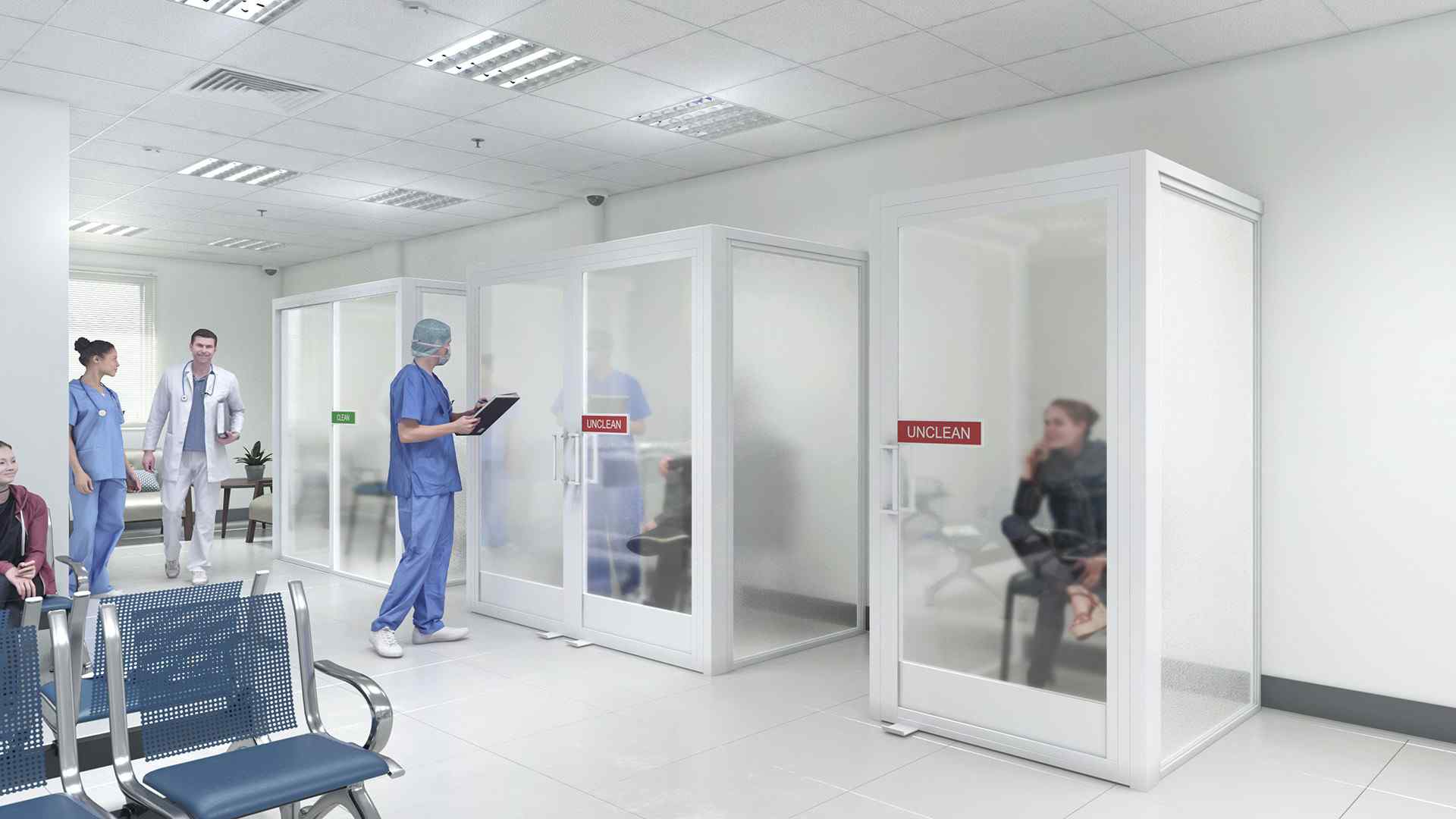 Medical Privacy Screens & Partitions The Sliding Door Company