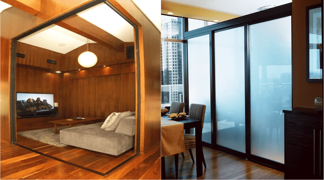 Glass Room Dividers create spaces that matter! The Sliding Door Company