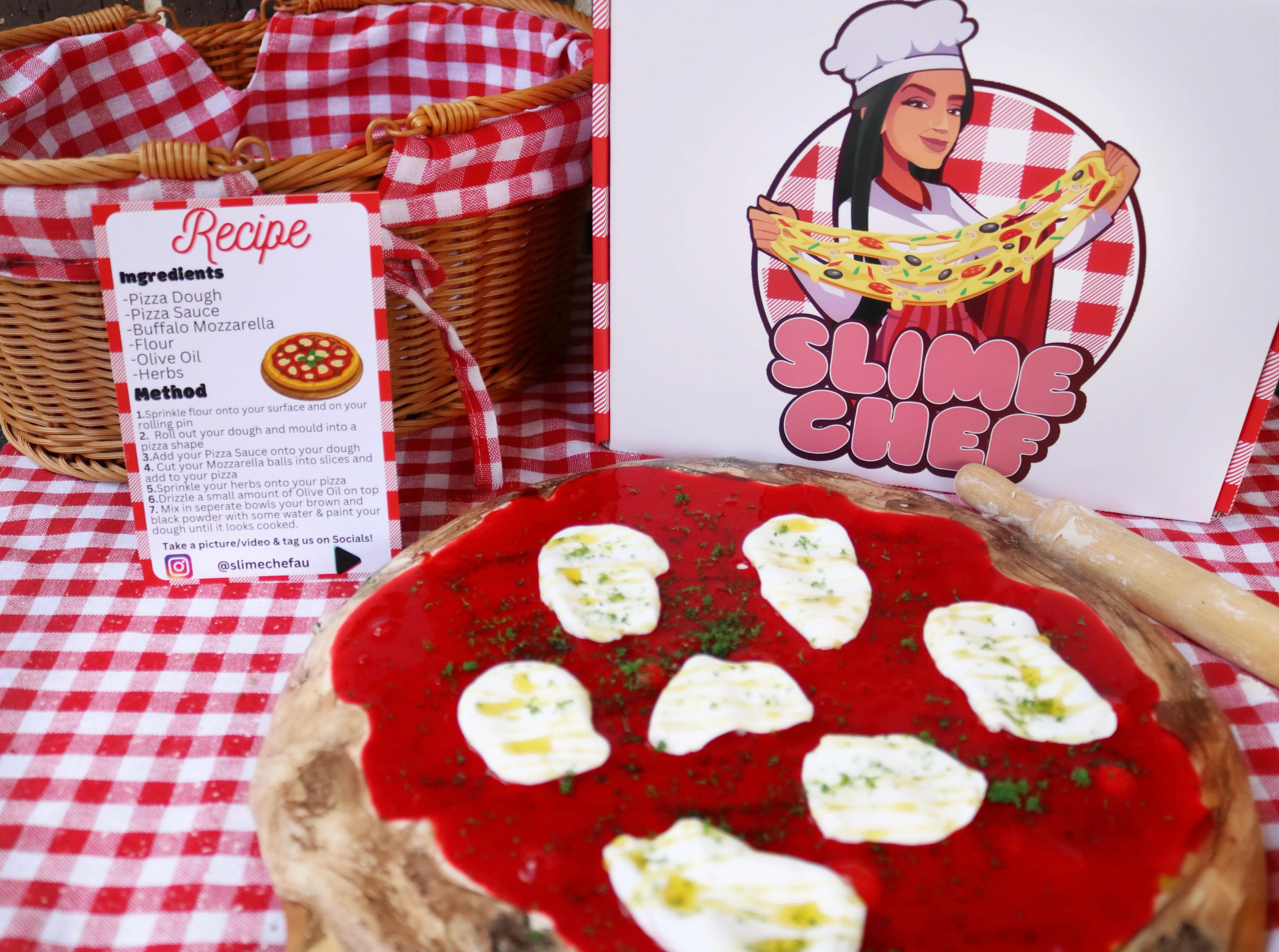 Pizza Kit Slime Chef