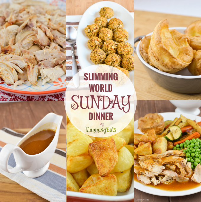 Slimming Eats Sunday Dinner Slimming World recipes