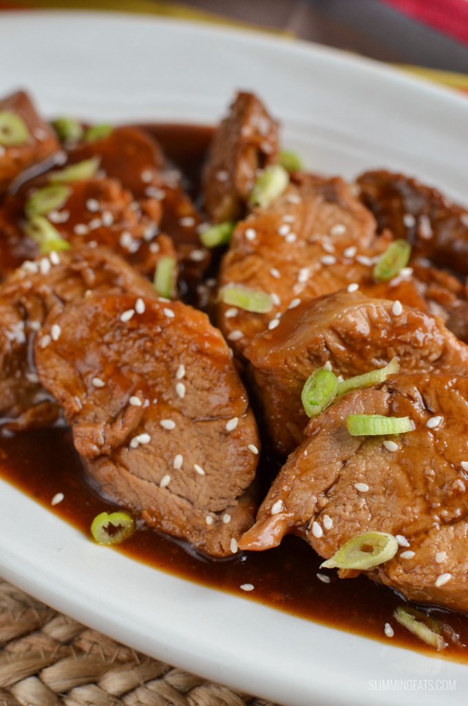 Turn instant pot to sauté setting and heat oil. Instant Pot Teriyaki Pork Tenderloin | Slimming World Recipes