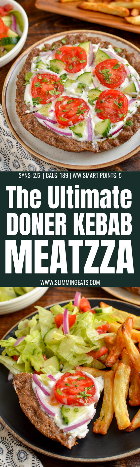 Doner Kebab Meatzza Slimming Eats Weight Watchers and Slimming