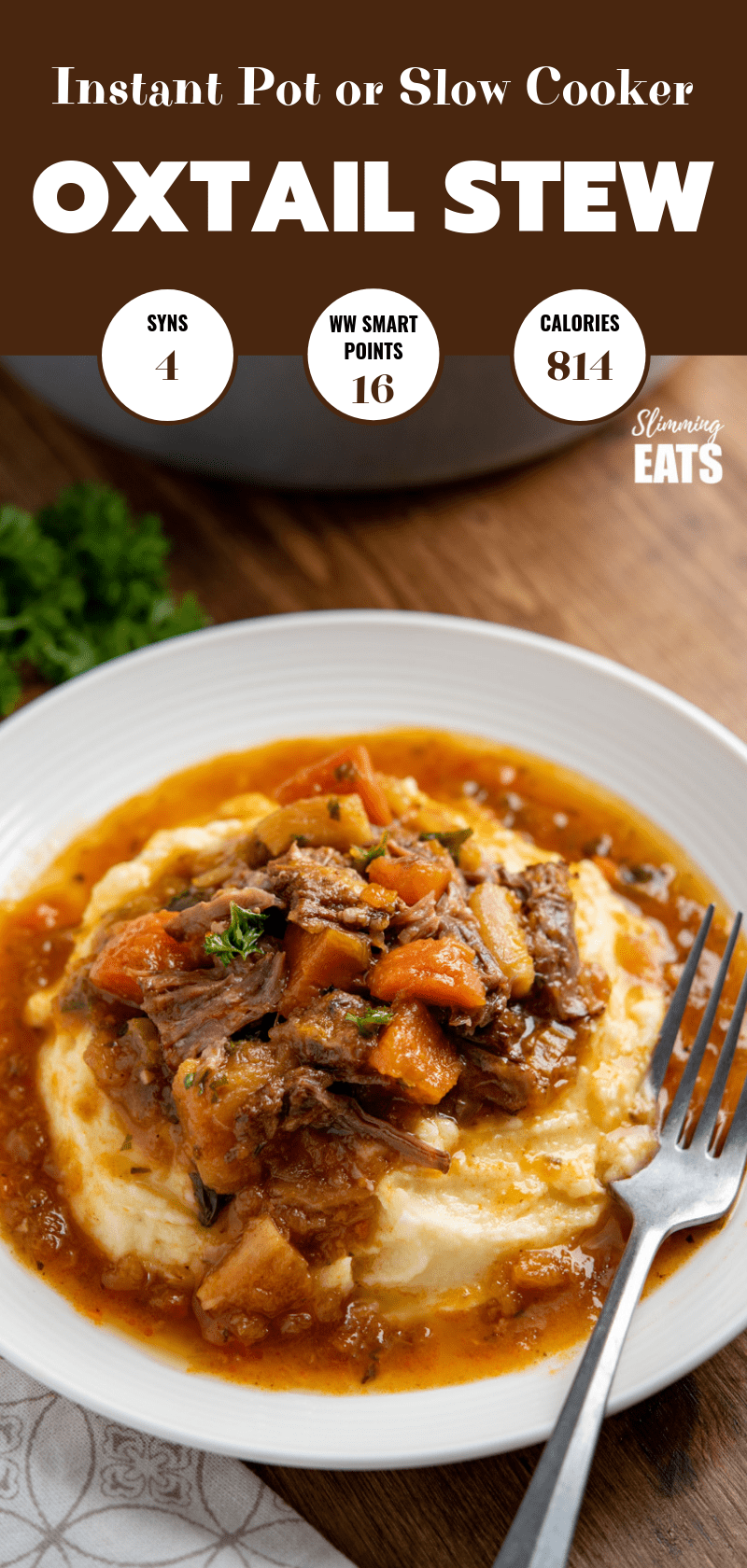 Low Syn Oxtail Stew (Instant Pot and Slow Cooker) Slimming Eats
