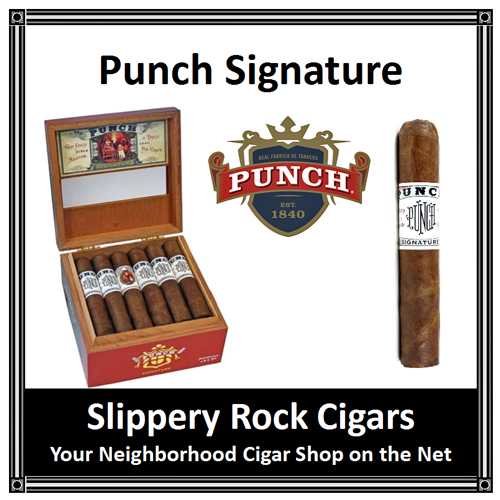 Punch Signature Torpedo Cigars Slippery Rock Cigars