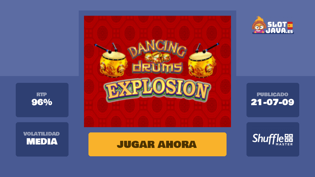 Dancing Drums Explosion tragaperras online Juega gratis en SlotJava