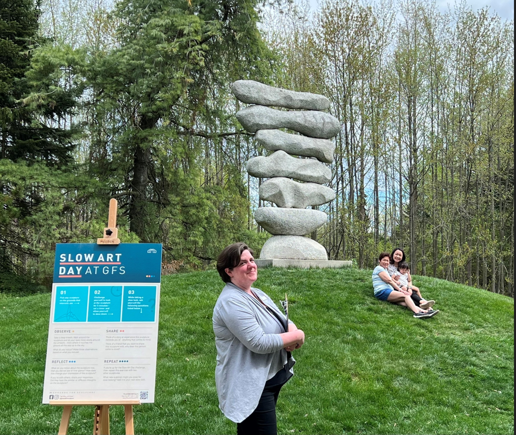 Third Slow Art Day at Grounds for Sculpture in New Jersey Slow Art Day