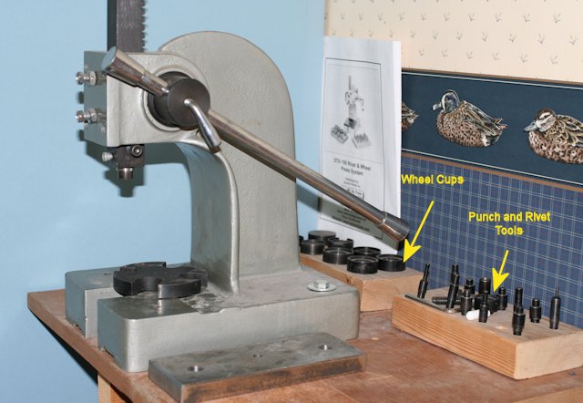 Press for Toy Train Repair