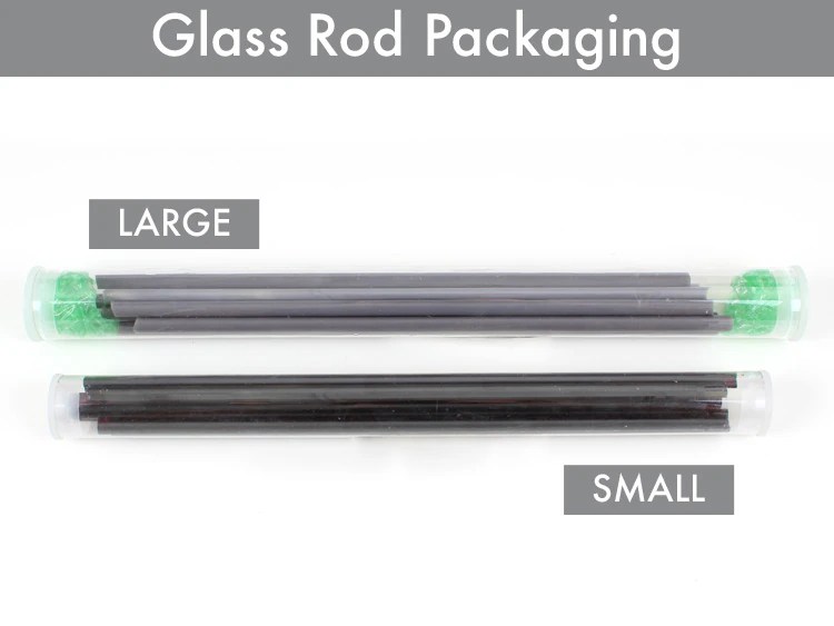Clear Glass Rods