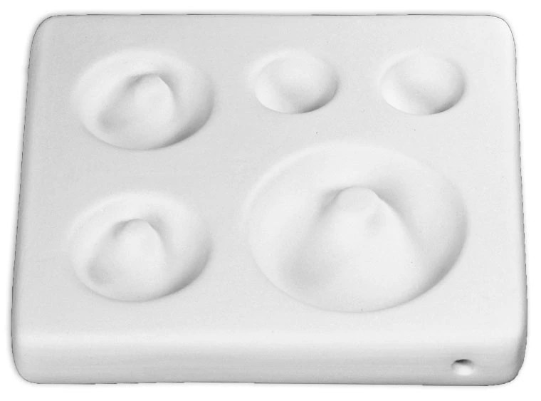 Modern Round Jewelry Fusing Pod Mold