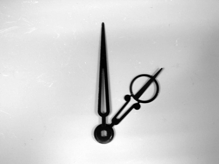 3 Inch Quartz Black Hands, Clock