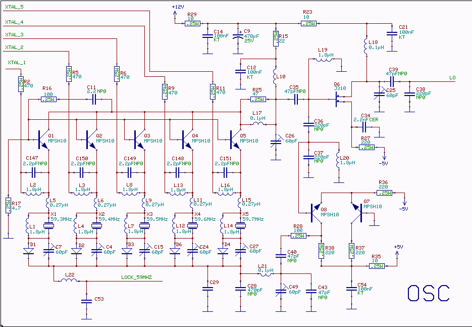 linrad support: The local oscillator for 70 to 10.7MHz conversion.