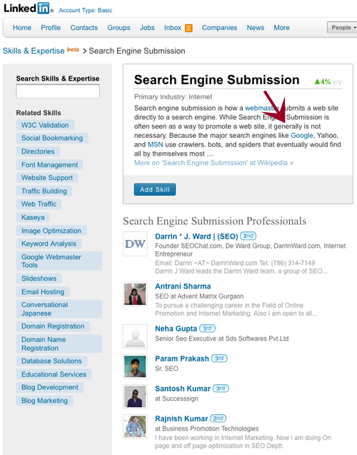 Who Wants to Be a Search Engine Submission Expert? Small Business