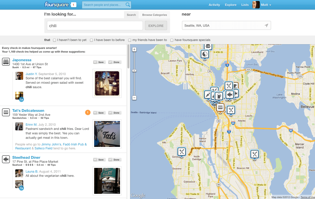 Foursquare The 's Newest Local Search Engine (But There's One Big