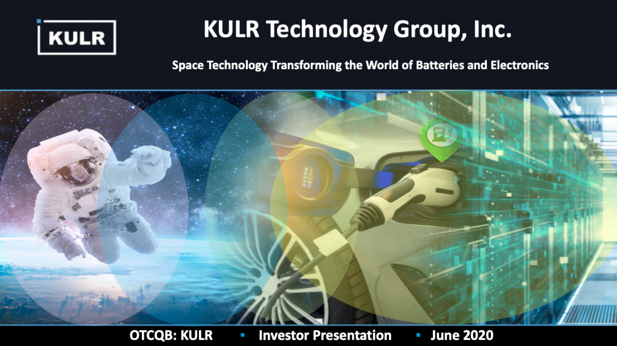 7142020 SmallCapVoice Interview with KULR Technology Group Inc.