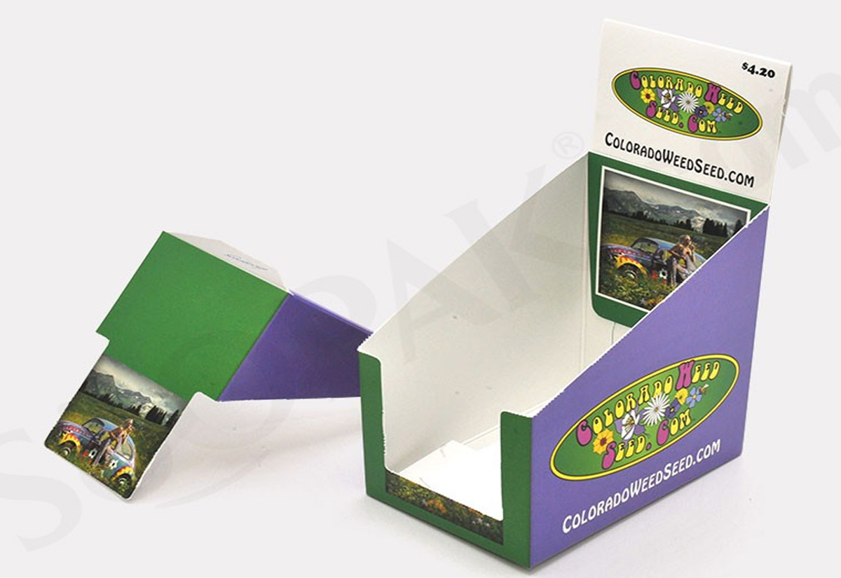 Shop Display Box Auto Bottom Boxes Customizable Auto Bottom Display