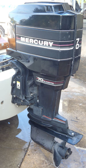 70 hp Mercury Outboard Boat Motor For Sale