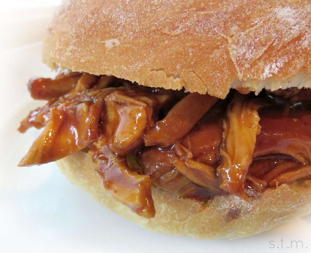 Barbeque Pulled Chicken and Homemade Buns, Hun • Small Talk Mama