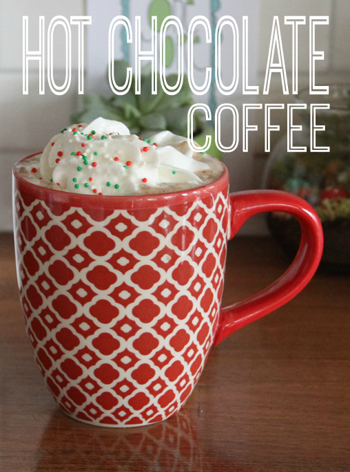 Hot Chocolate Coffee an EASY recipe for coffee/chocolate lovers!