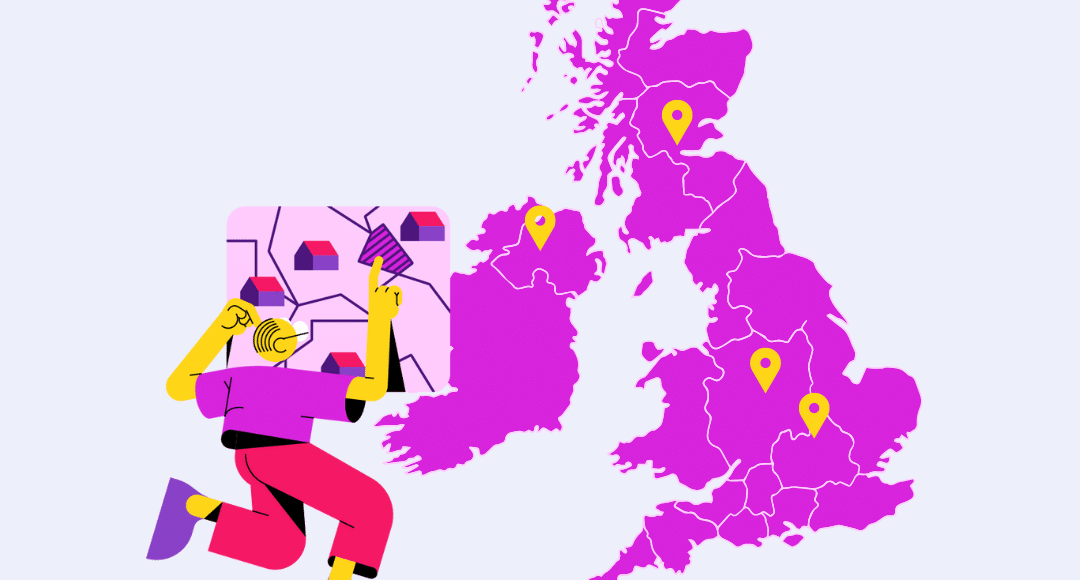 How to create a UK postcode map Smappen