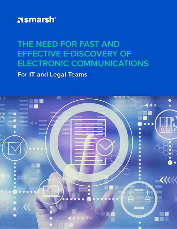 EDiscovery Strategy Fast & Effective EDiscovery Smarsh