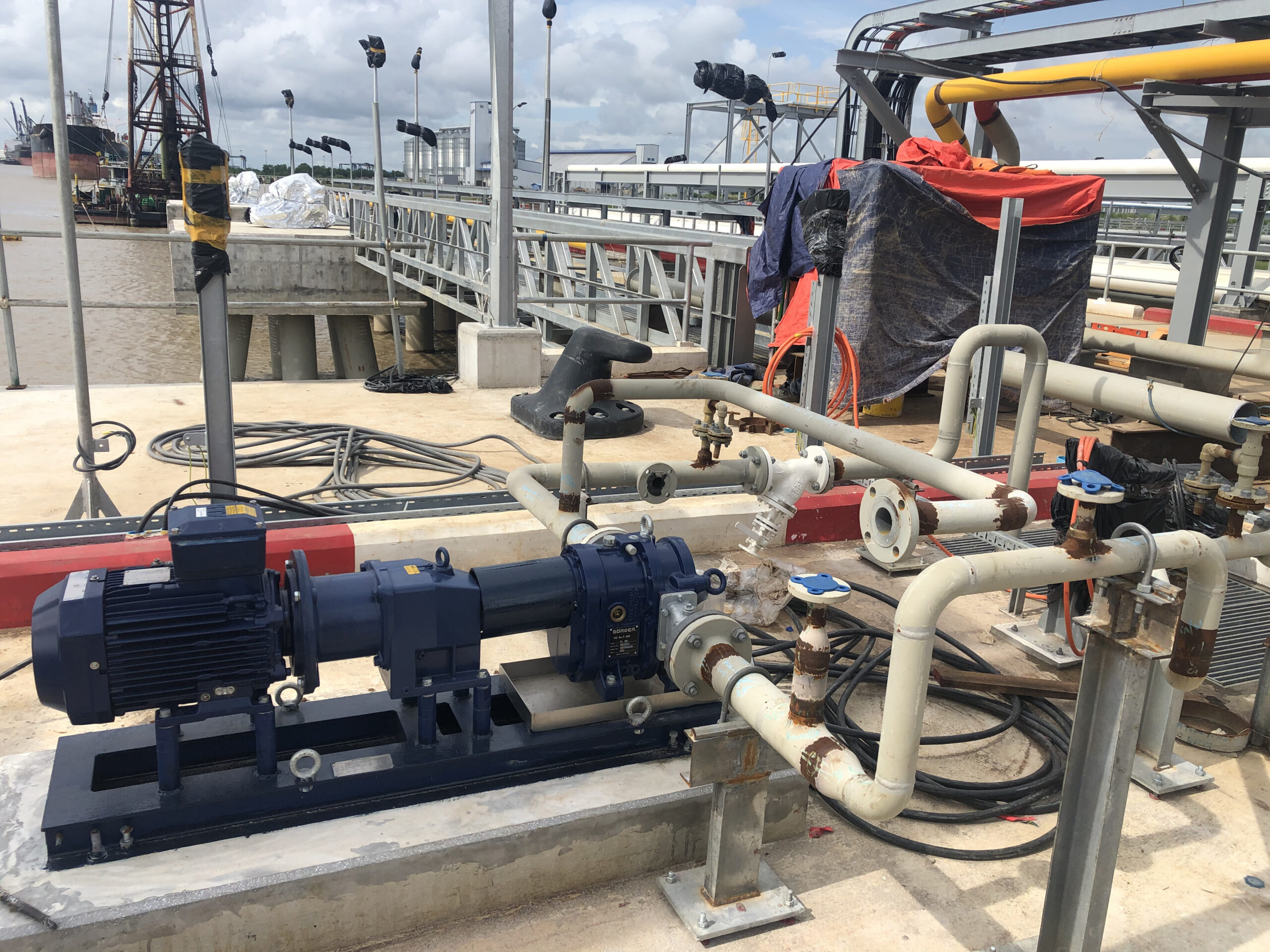 Sump pumps Installation and Commissioning Project at PSW Terminal