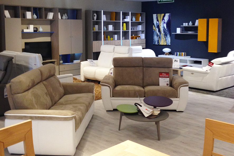 Magasin de canapés, meubles design à THIONVILLE Mobilier de France
