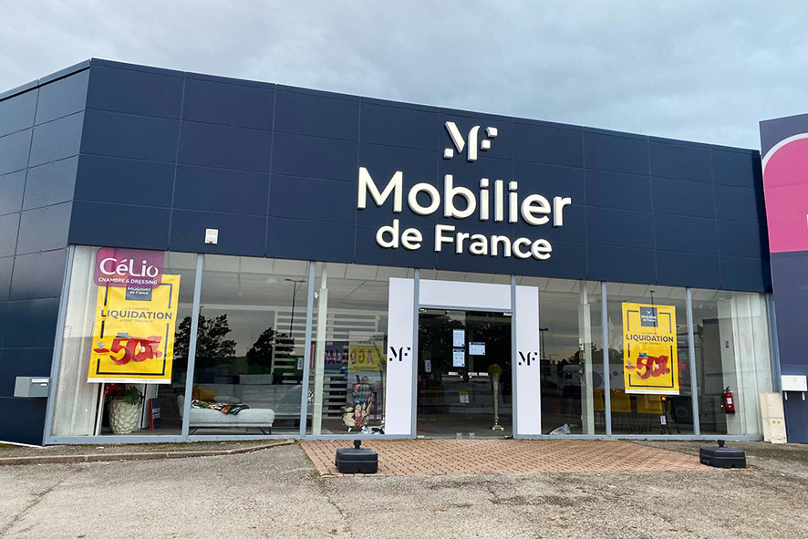 Magasin de canapés, meubles design à DIJON Mobilier de France