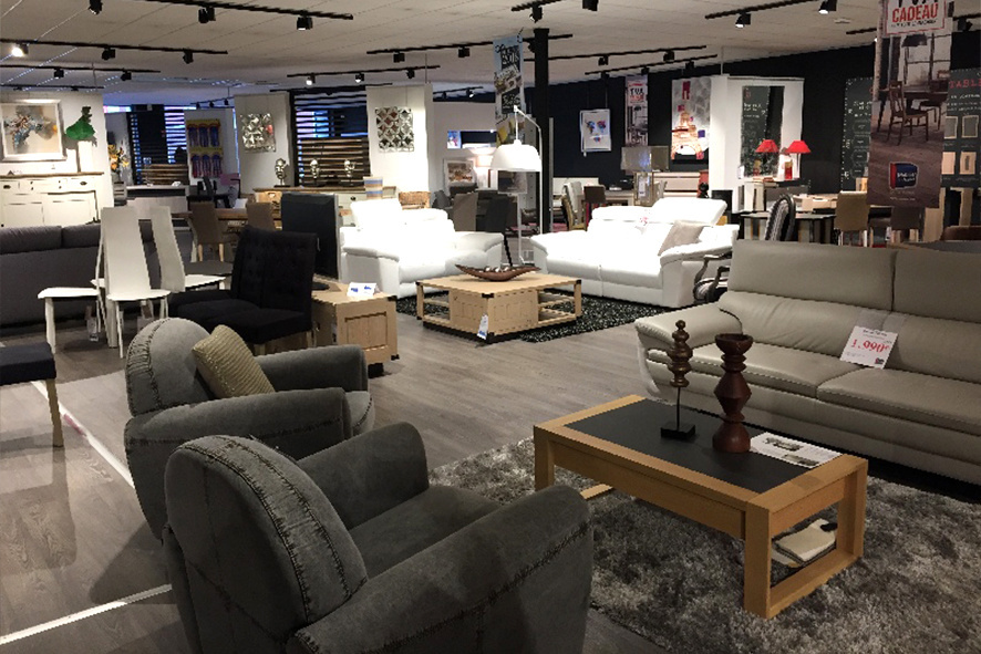 Magasin de canapés, meubles design à VALENCIENNES Mobilier de France